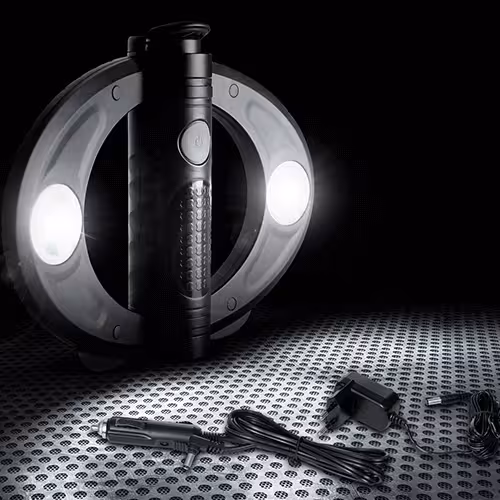 LED Arbeitsleuchte in schwarz